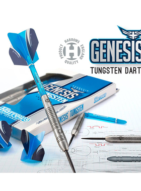 Harrows哈路士原装正品比赛硬式飞镖专业级钨钢镖直筒针式飞镖