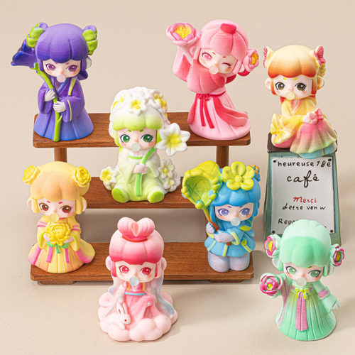 赴约花小仙DIY饰品萌粒公仔国风