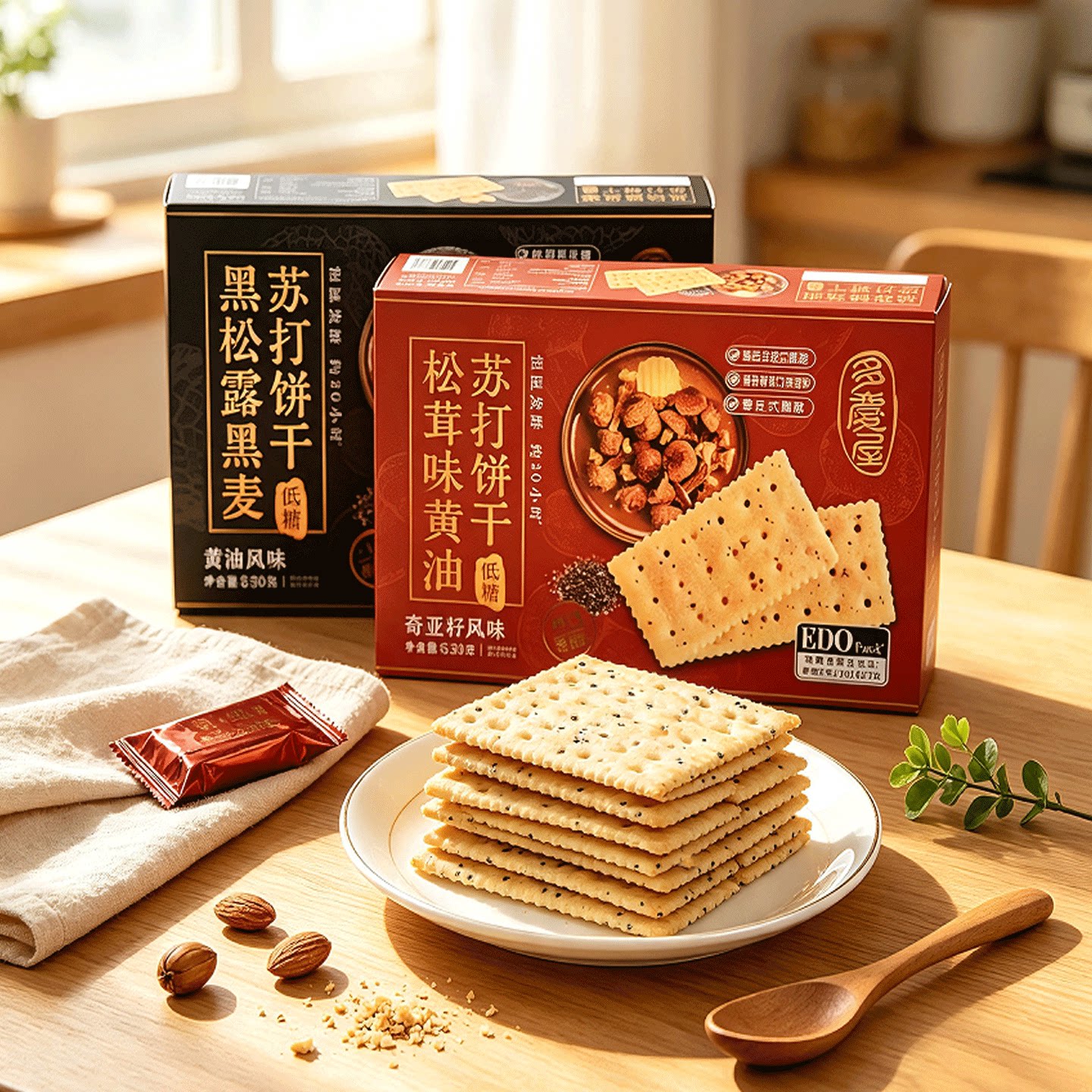 EDOPack松茸味黄油苏打饼干