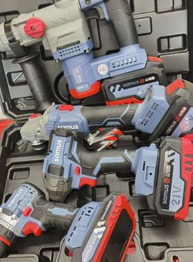 山姆斯冲击168V无刷锂电钻1500mA东科插脚10m金属夹头双电小钢炮