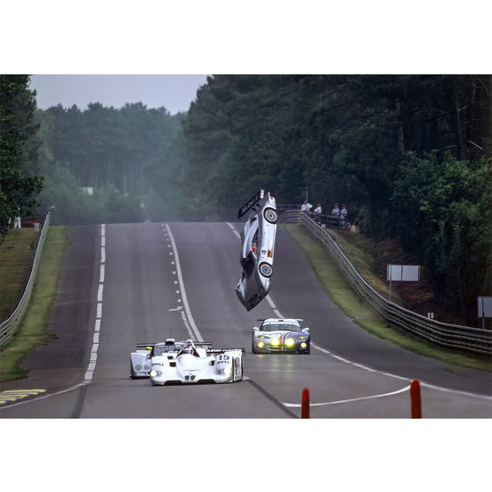 Мерседес-Бенц CLR Captain Flying 1999 Le Mans 24‑часовая гонка на выносливость 1:43 1:18 spark
