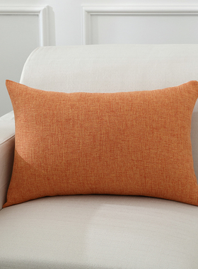 长方形靠枕靠垫客厅沙发腰枕60长型70大靠背80现代简约长款抱枕套