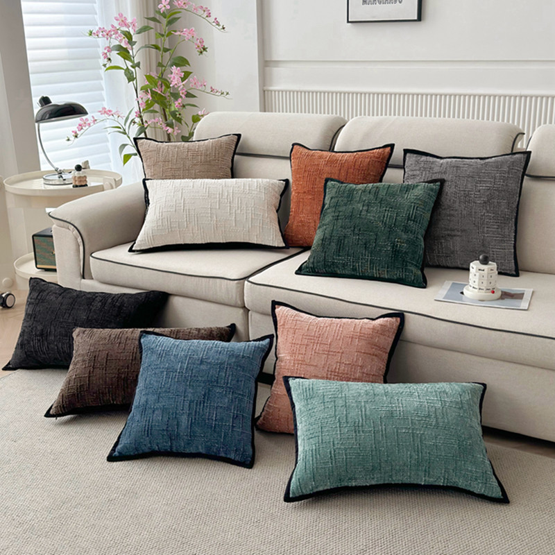 法式中古风抱枕奶茶色复古靠垫客厅沙发腰枕轻奢靠枕可拆洗咕臣套,居家布艺,靠垫/抱枕,淘宝优惠券,粉丝福利购,淘宝优惠卷