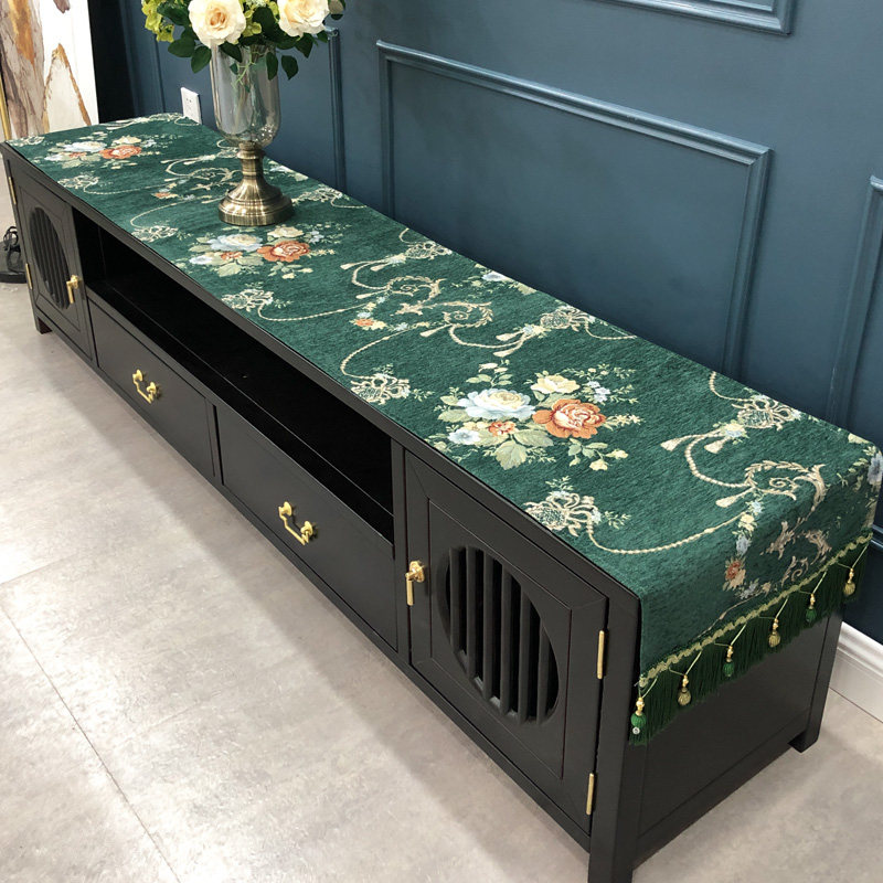 新中式桌垫中式桌布电视柜台布盖布茶几防尘罩盖巾长条桌旗布艺欧,居家布艺,桌布,淘宝优惠券,粉丝福利购,淘宝优惠卷