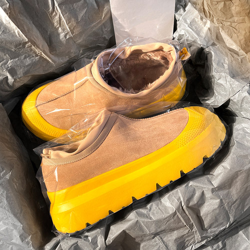 官方正品塔斯曼雪地靴男女款冬季2025桑坡东北保暖抗寒百搭棉鞋潮