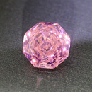 罗德斯玫瑰切粉钻高碳钻粉色裸钻高精切戒指项链镶嵌小众宝石设计