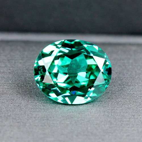 帕拉伊巴碧玺裸石戒面霓虹蓝