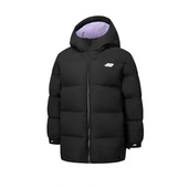 Skechers斯凯奇秋冬女童百搭舒适保暖中款 连帽羽绒服外套P425G033
