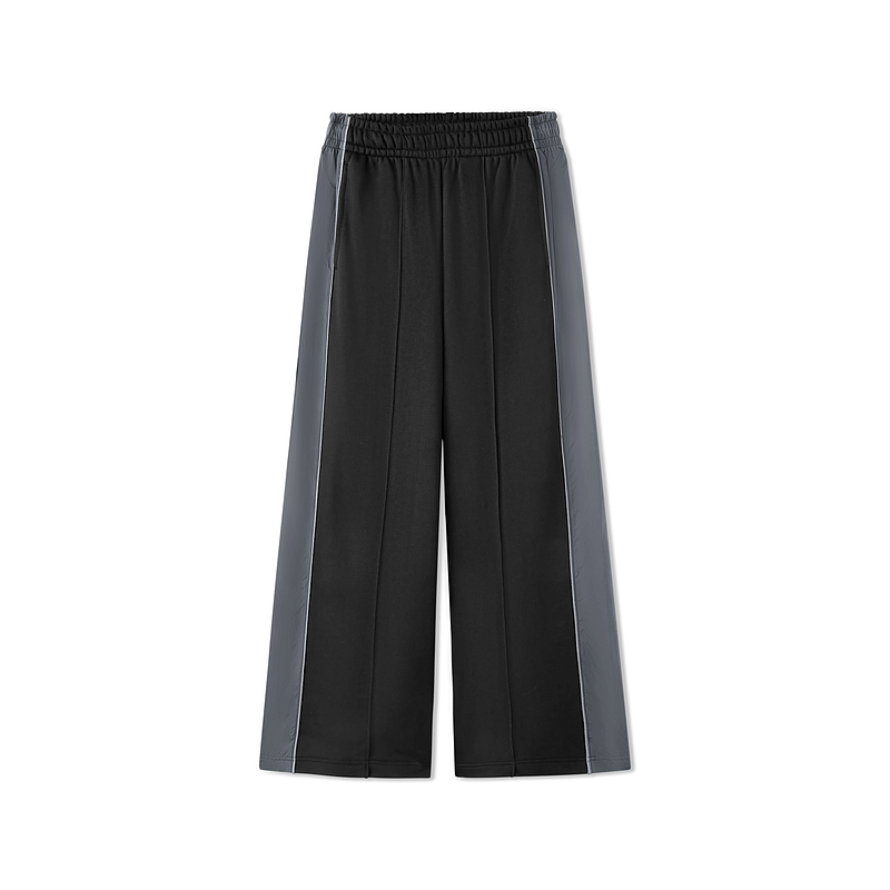 Skechers斯凯奇男士宽松舒适简约百搭针织休闲长裤阔腿裤L125M067