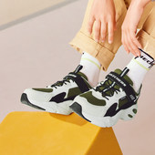 Skechers斯凯奇男大童舒适缓震轻便魔术贴休闲运动鞋 405265L