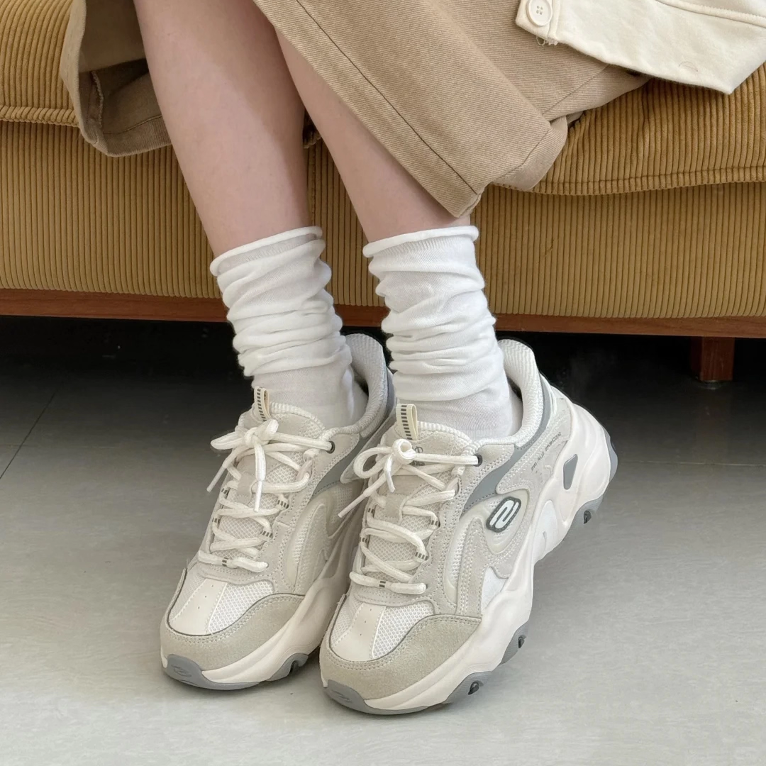 Skechers斯凯奇熊猫鞋5代男女闪穿鞋舒适百搭232417老爹鞋150527