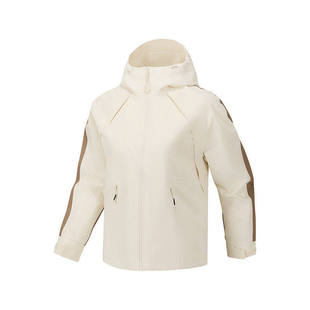 Skechers斯凯奇春季女士户外百搭防风三合一冲锋衣外套P126W049