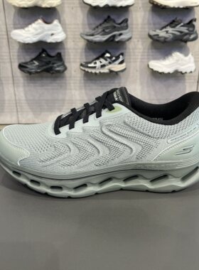 Skechers斯凯奇男士轻盈舒适透气缓震防滑户外休闲运动鞋217016