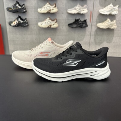 Skechers斯凯奇Go Walk 8闪穿鞋女士轻便耐磨休闲健步鞋125934