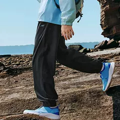 Skechers斯凯奇儿童裤子纯色新款透气男女童休闲运动长裤P225K073