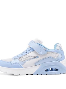 Skechers斯凯奇女童春秋季网面透气撞色魔术贴休闲运动鞋319380L