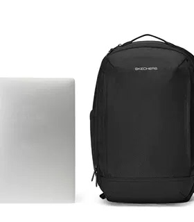 Skechers斯凯奇男女同款户外经典百搭通勤大容量双肩背包P126U014