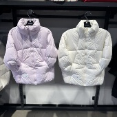 Skechers斯凯奇x哆啦A梦儿童秋冬季 加厚立领短款 羽绒服L425K092