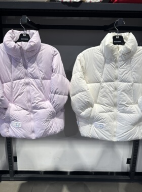 Skechers斯凯奇x哆啦A梦儿童秋冬季加厚立领短款羽绒服L425K092