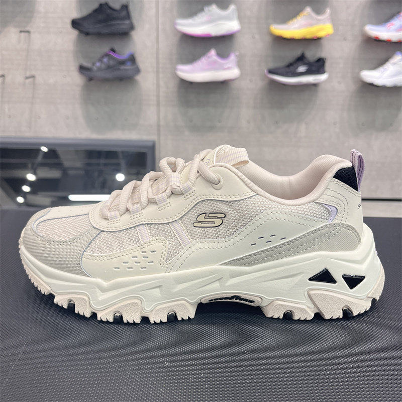 Skechers斯凯奇女士户外登山鞋耐磨透气舒适休闲厚底运动鞋180128