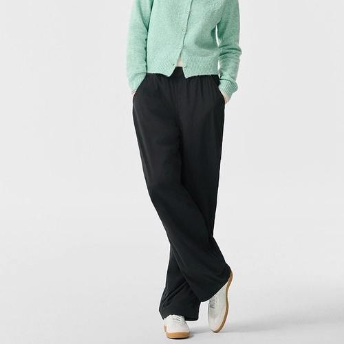 Skechers斯凯奇女士秋冬百搭加绒保暖闪穿裤休闲伞兵长裤P325W126