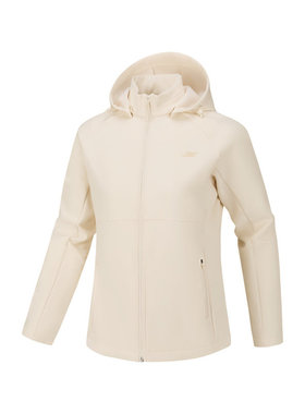 Skechers斯凯奇秋冬女款保暖御寒舒适休闲梭织冲锋衣外套P126W081