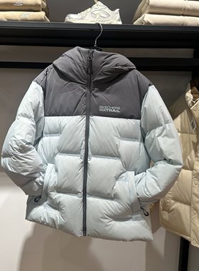 Skechers斯凯奇冬季女士防水百搭休闲宽松短款羽绒外套P425W182