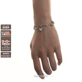 可移动精致bulingbuling女 wumulle 星星双层手链 y2k点缀简约C9