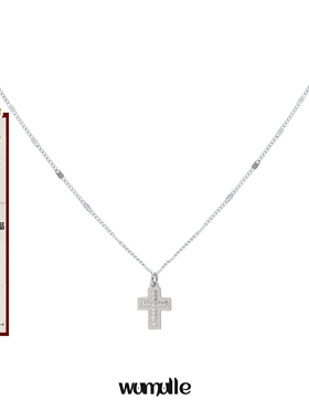 钛钢细链男女原创毛衣链防水防汗