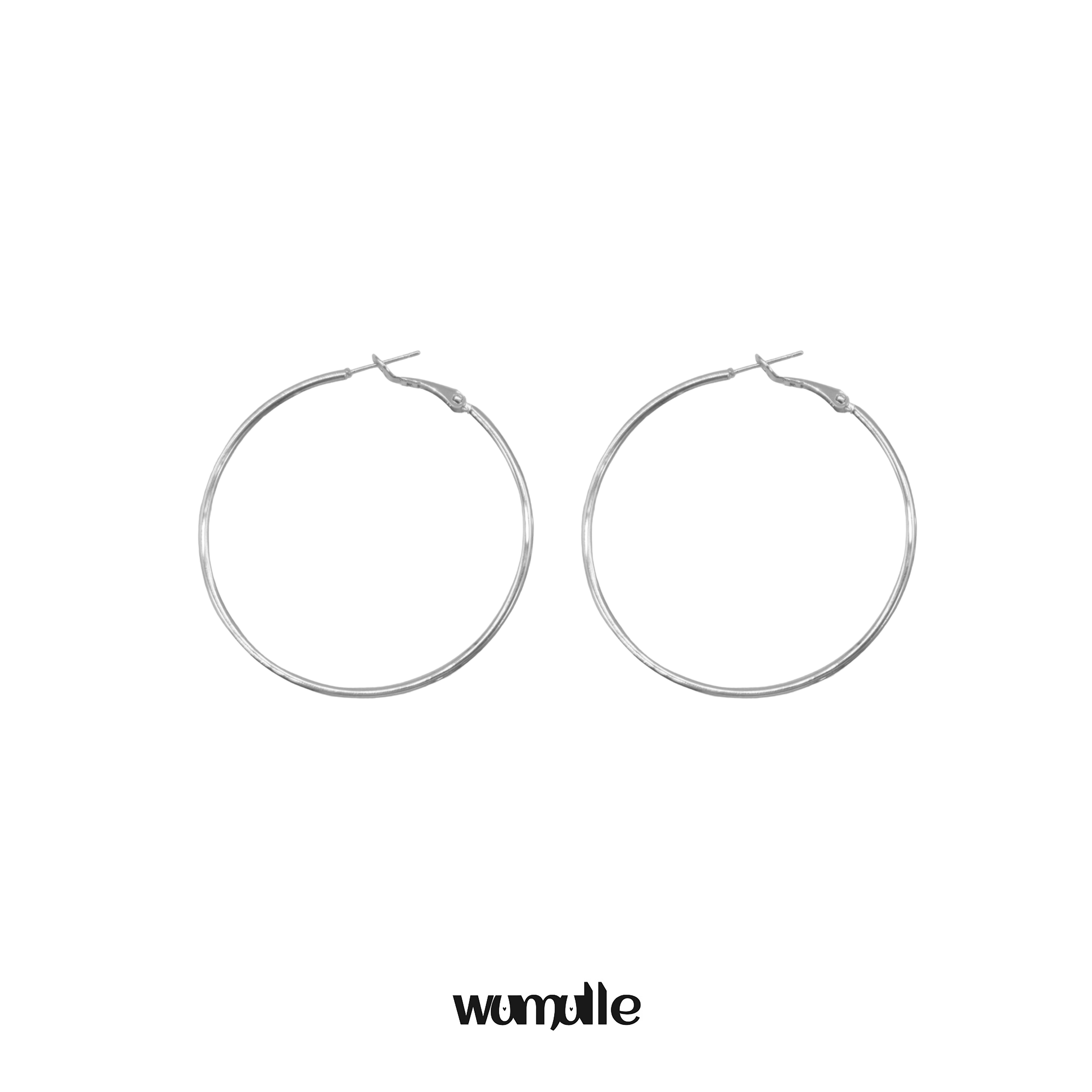 wumulle经典钛钢女辣妹必需耳环