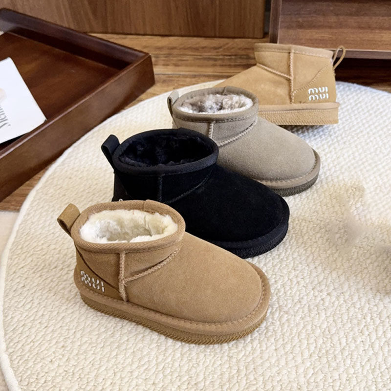 【冬天加绒保暖强】防滑安全童鞋