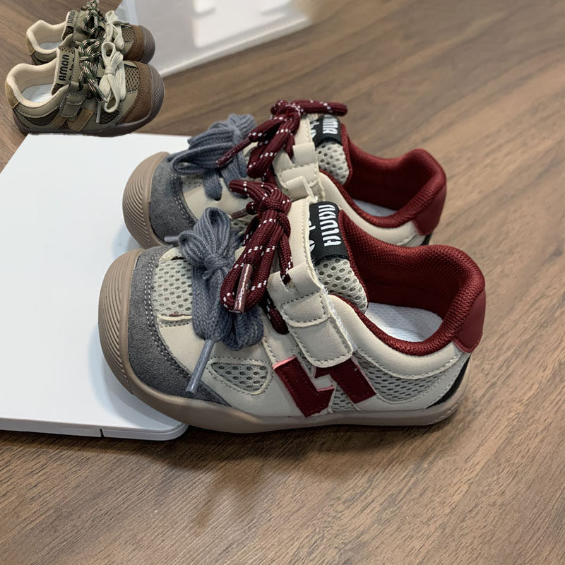 大头真皮网面透气魔术贴软底学步丑萌韩版小童单鞋女宝宝男1一3岁,童鞋/婴儿鞋/亲子鞋,幼小稳步鞋,淘宝优惠券,粉丝福利购,淘宝优惠卷