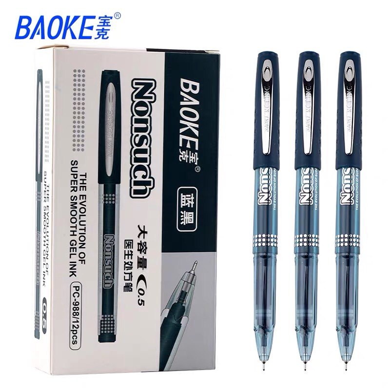 宝克PC988医生处方笔0.5mm墨蓝色