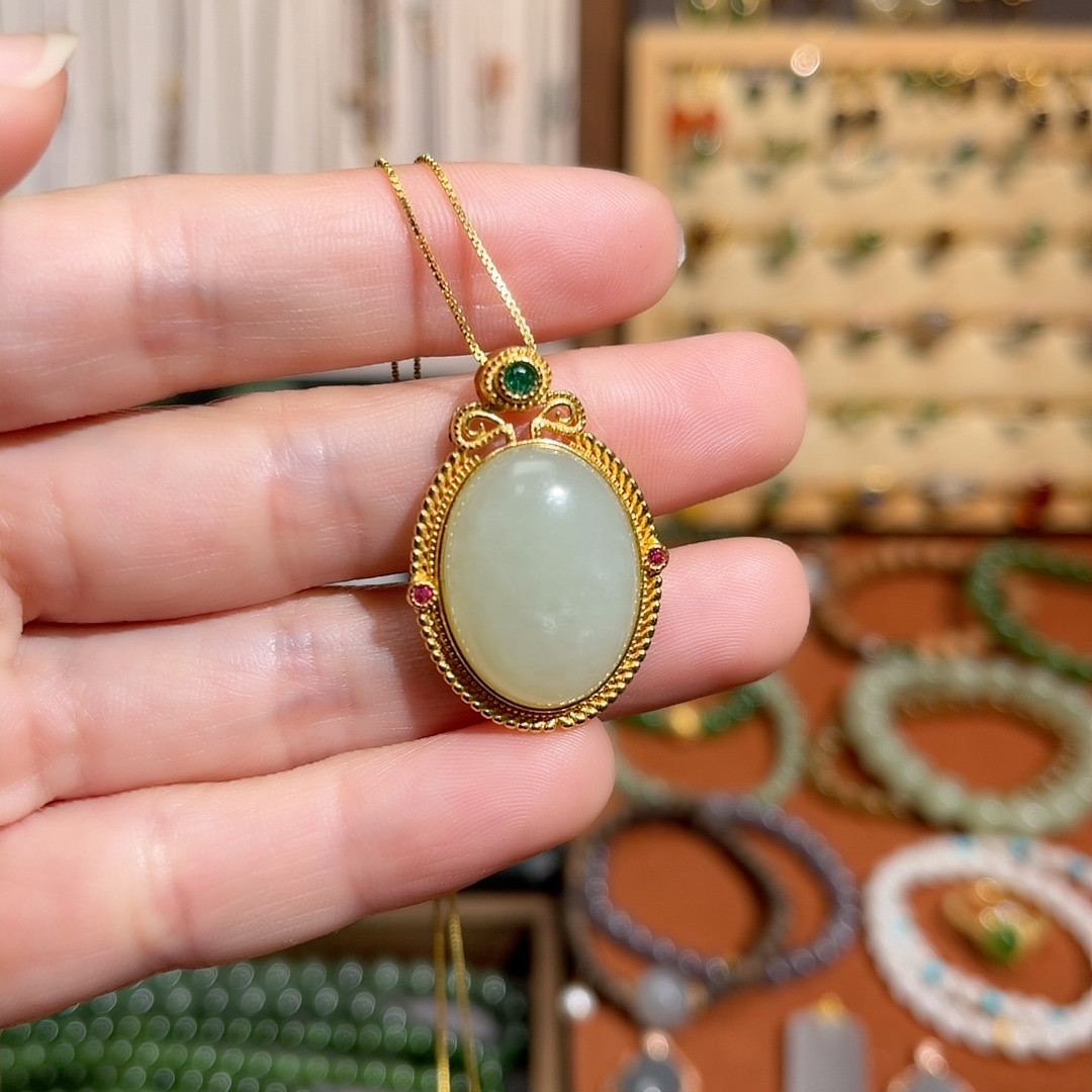 清货 和田玉大蛋面吊坠925默认微瑕不退换,珠宝/钻石/翡翠,手饰,淘宝优惠券,粉丝福利购,淘宝优惠卷