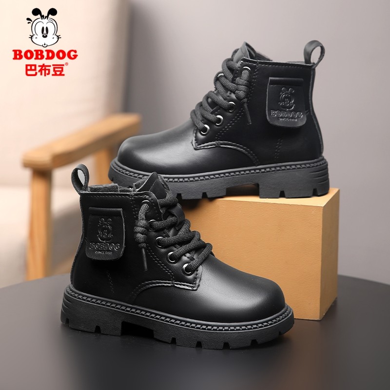 巴布豆正品男童马丁靴冬季新款小女孩大棉鞋加绒皮面儿童短靴鞋子,童鞋/婴儿鞋/亲子鞋,棉靴,淘宝优惠券,粉丝福利购,淘宝优惠卷