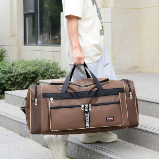 新款大容量户外旅行包娱乐运动健身包出差行礼袋轻便手提单肩包