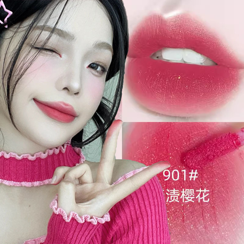 水光镜面唇釉雾感丝绒素颜显白