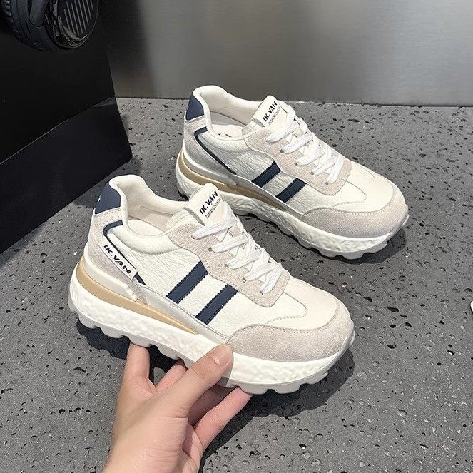 厚底学生鞋女2025秋季新款时尚百搭休闲运动老爹鞋网红透气阿甘鞋,女鞋,时尚休闲鞋,淘宝优惠券,粉丝福利购,淘宝优惠卷