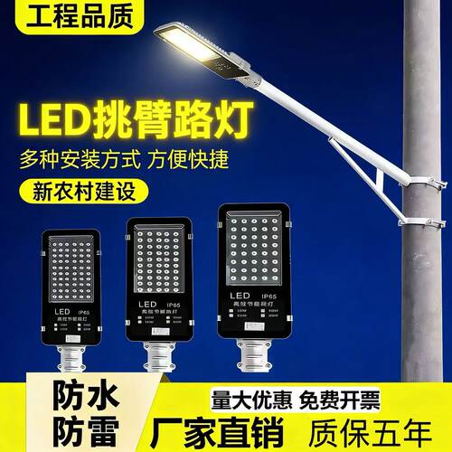 亚标户外防水超亮大功率路灯头