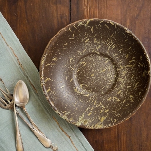 麦秆棕中温窑变仿古艺术釉电窑气窑陶瓷釉料哑光无光ZN陶瓷釉料