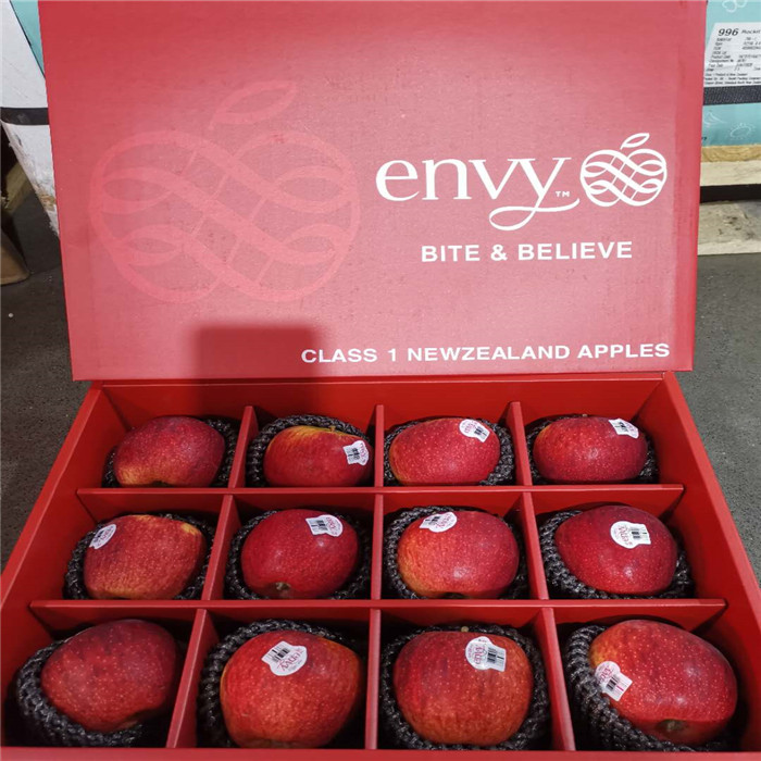 新西兰进口envy12礼盒装爱妃苹果