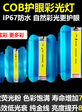 COB防水舞台彩光灯影视投影灯酒吧演出特效灯LED氛围渲染彩色灯