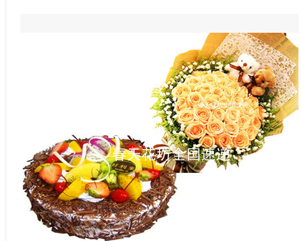 隆化县新世纪购物中心鸿兆商城苔山路蛋糕店鲜花配送生日蛋糕玫瑰在类目 鲜花速递/花卉仿真/绿植园艺, 鲜花速递(同城)中 - 来自Buy2taobao.com提供专业的淘宝代购服务