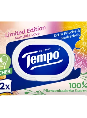 德国tempo得宝杏仁绿茶湿厕纸
