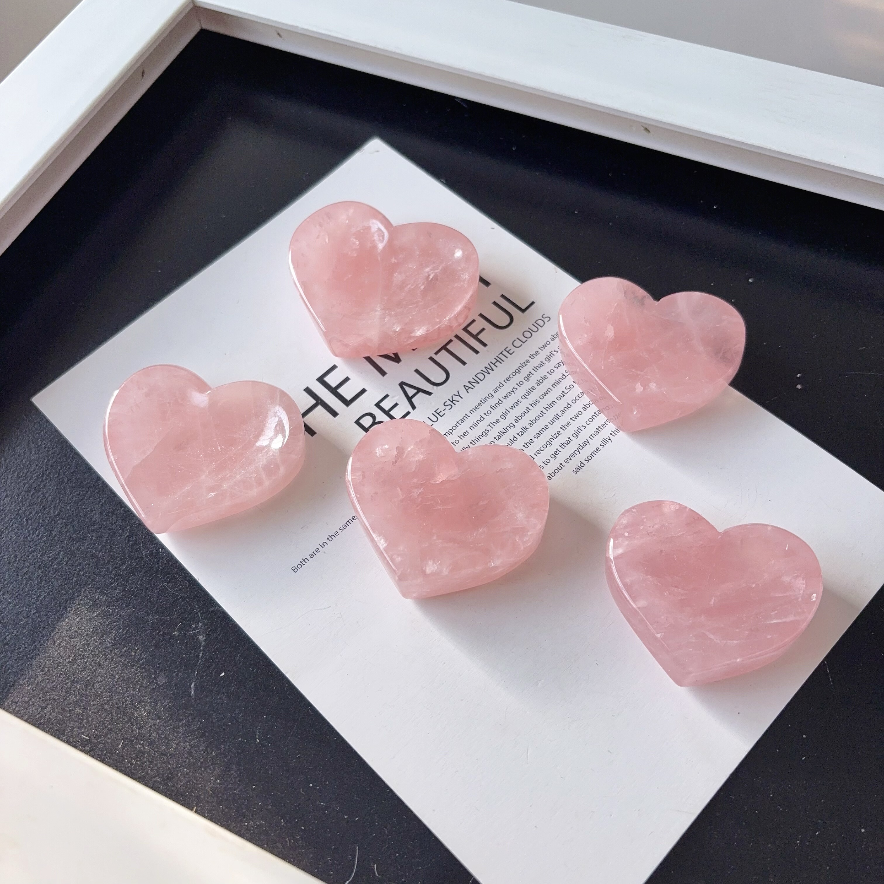 天然莫桑比克粉水晶雕刻爱心碗球底座消磁桃花摆件礼物装饰净化,饰品/流行首饰/时尚饰品新,奇石,淘宝优惠券,粉丝福利购,淘宝优惠卷