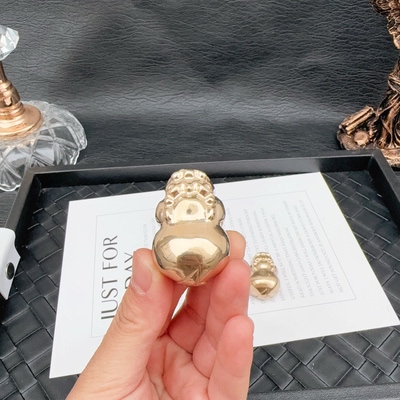 天然水晶黄铜矿铁矿石愚人金pyrite原石打磨雕刻貔貅梅尔卡巴摆件
