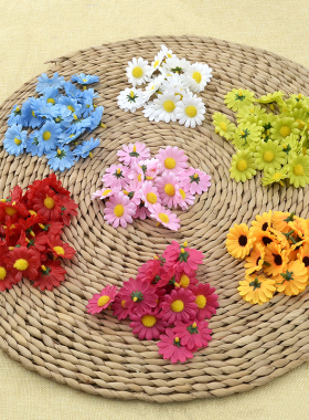 翼佳绢花室内天津小雏菊单朵包邮