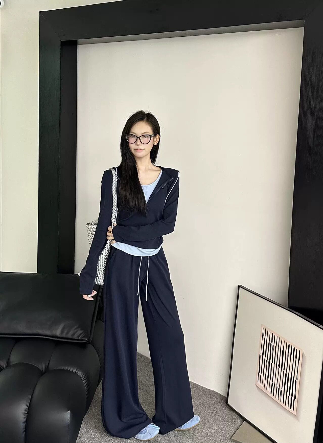 十三行2K2 78082女装新休闲运动套装