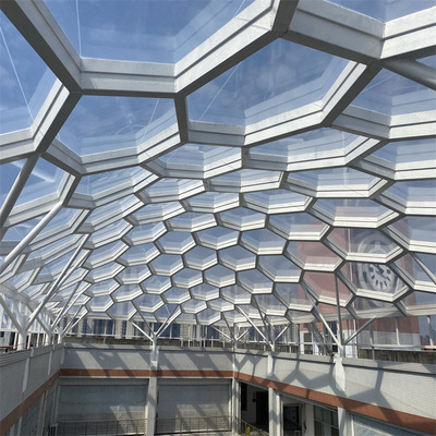 膜结构ETFE膜材高透光膜景观膜阳光房张拉膜中庭采光户外景观棚
