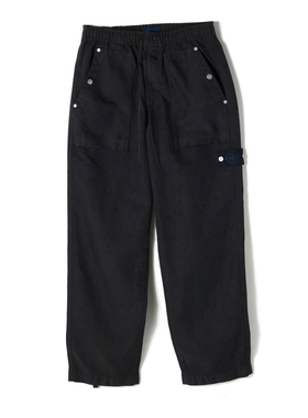 【封面款】Stone Island石头岛 丹宁牛仔系列直筒宽松长裤 深蓝色